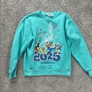 Disney Turquoise 2025 Sweatshirt